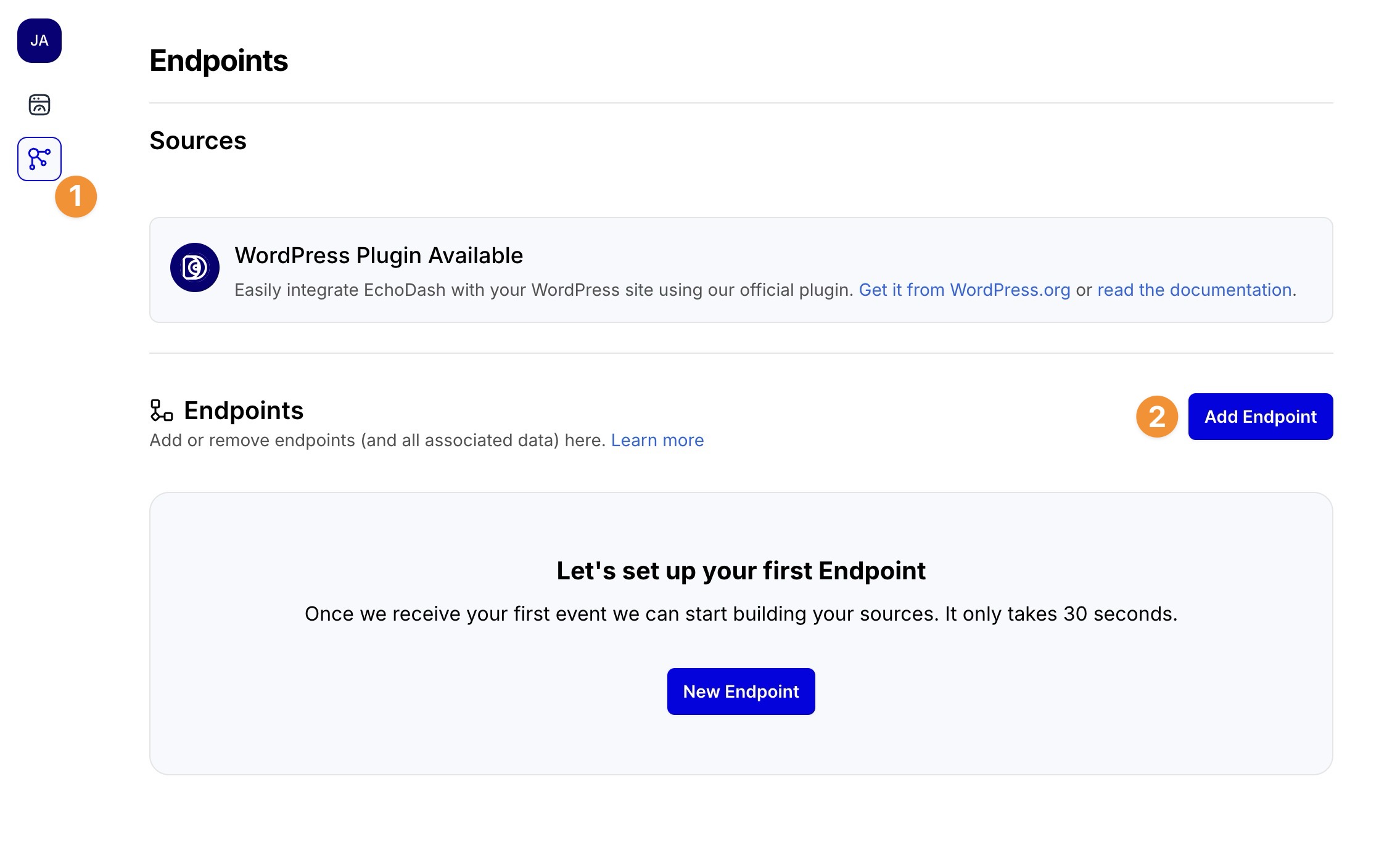 Creating a new endpoint